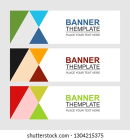 Abstract background designs for web banners and more.