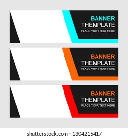 Abstract background designs for web banners and more.