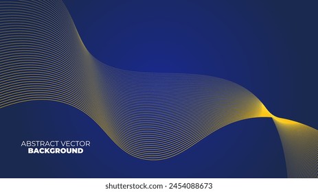 Abstract Background Designs with Yellow Stripes, Abstract Background Design for Presentation Covers