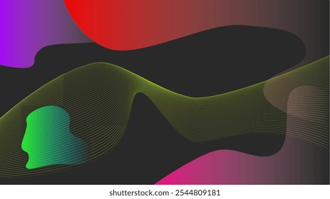 Abstract Background for Desktop Wallpaper and Banner
