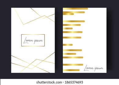 Abstract background with dgold elements