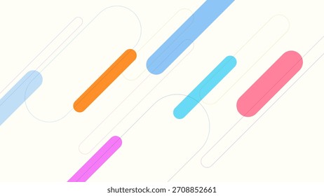 FONDO Abstractas CON LÍNEAS DE FORMAS GEOMÉTRICAS DIAGONALES PLANTILLA DE VECTOR DE DISEÑO COLORIDO BUENO PARA EL SITIO WEB MODERNO, FONDO DE PANTALLA, DISEÑO DE CUBIERTA