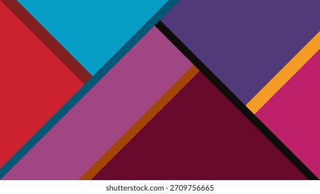FONDO Abstractas CON FORMAS GEOMÉTRICAS DIAGONALES PLANTILLA DE VECTOR DE DISEÑO COLORIDO BUENO PARA EL SITIO WEB MODERNO, FONDO DE PANTALLA, DISEÑO DE CUBIERTA