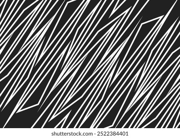 Abstract background with diagonal geometric spike line pattern