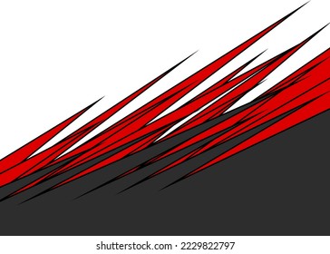 Abstract background with diagonal gradient spikes pattern and with some copy space area