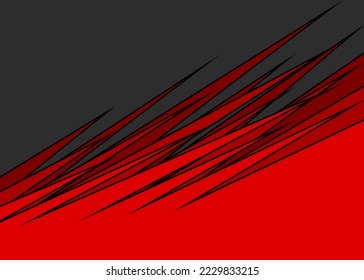 Abstract background with diagonal gradient spikes pattern and with some copy space area