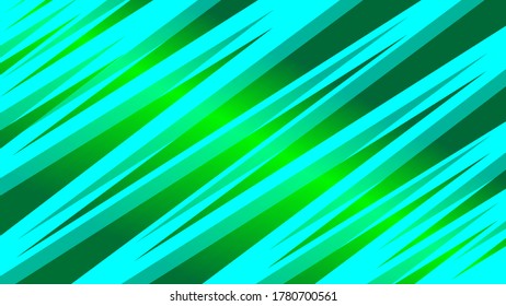 abstract background diagonal green stripes