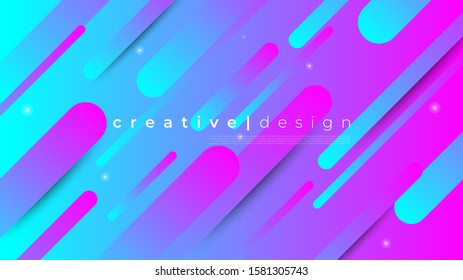 Abstract background with diagonal line elements. This background has a bright color gradation with a modern theme and is suitable for posters, banners or website landing pages.