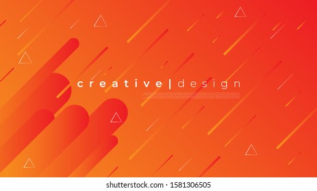 Abstract background with diagonal line elements. This background has a bright color gradation with a modern theme and is suitable for posters, banners or website landing pages.