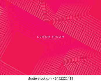  Abstract background with diagonal lines. Modern vector illustration. premium pink gradient lines background design.