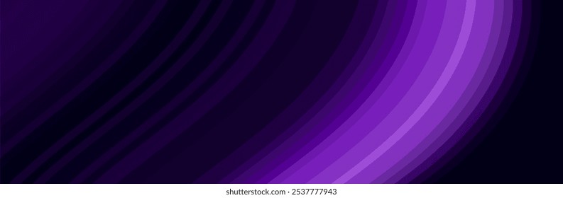Abstract background with diagonal purple stripes on a dark purple background.