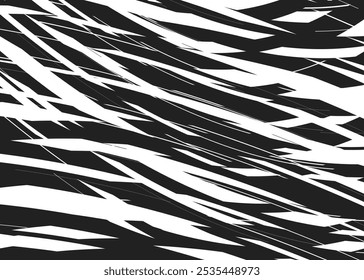 Abstract background with diagonal raw slash line pattern