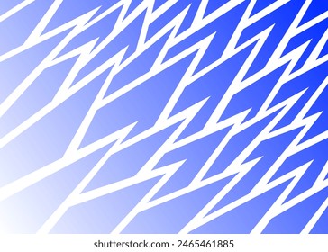 Abstract background with diagonal sharp spike line pattern