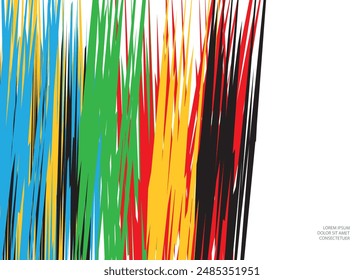 Abstract background with diagonal spike pattern