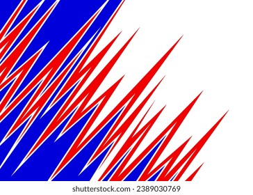 Arrière-plan abstrait avec motif de ligne de zigzag de pointe en diagonale et avec une certaine zone d'espace pour la copie