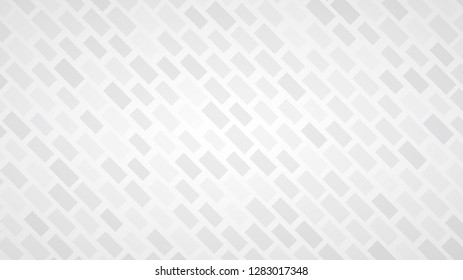 Abstract background of diagonally arranged rectangles in gray colors