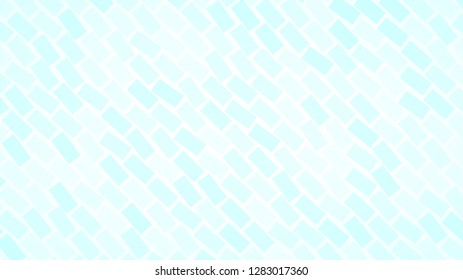 Abstract background of diagonally arranged rectangles in light blue colors