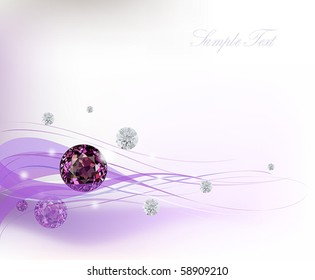 abstract background with diamonds