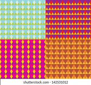 Abstract background diamonds - seamless