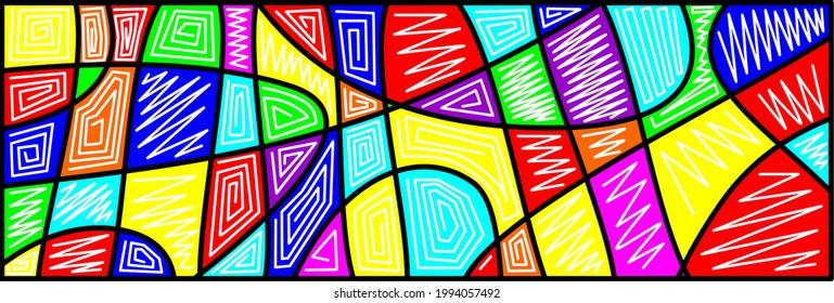 abstract background with different colors
