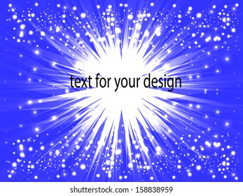 abstract background with different  rays eps10