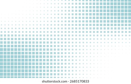 Fondo abstracto con diferentes tonos de cuadrados azules