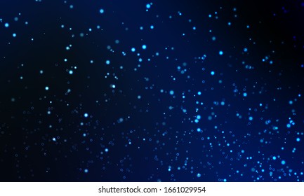 Fondo abstracto de los círculos de diferentes tamaños