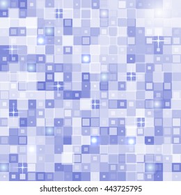 Abstract background from different squares. Vector illustration. Used for your modern design.