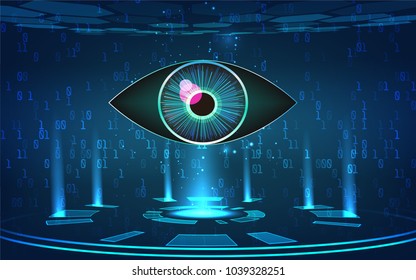 abstract background of digital binary code. Concept for cyber security for future digital technology. it can be use for data and network business management. vector illustration