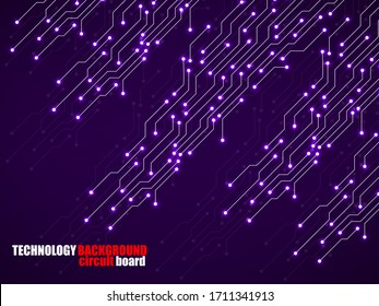 Abstract background with digital circuit board, technology texture. Electronic motherboard. Vector illustration - Powered by Shutterstock - Get 15% off with code: PIKWIZARD15