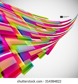 Abstract background with digital design elements.