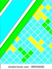 Abstract background digital design material design template
