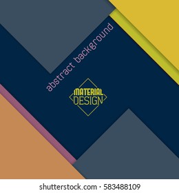 Abstract background digital design, material design template