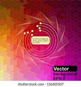 Abstract background of digital technologies 