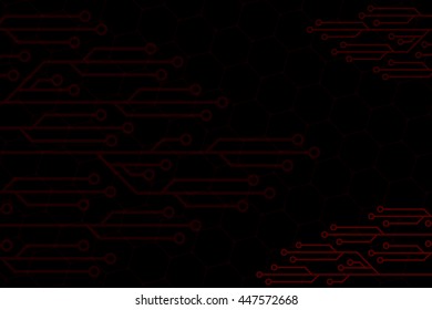 Abstract background of digital technologies