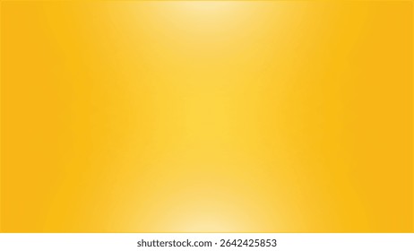 Fundo abstrato exibindo um gradiente amarelo vibrante, passando de uma sombra mais clara no centro para um amarelo mais profundo nas bordas. O efeito de gradiente cria uma qualidade suave e luminosa