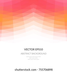 Abstract background of distorted geometrical shapes. The curvature of space. Flowing lines.