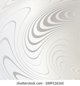 Abstract background with distorted lines. The curvature of space. Fluid motion.