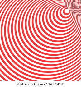 Abstract background with distorted lines. Striped texture. Optical illusion.