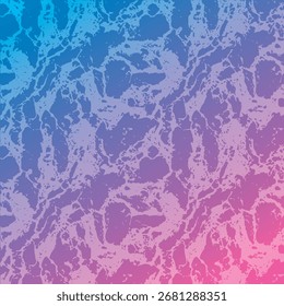 Fondo Abstractas con una textura agrietada y afligida en un gradiente púrpura y azul.