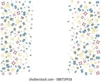 Abstract background for documents, bank signs currency.