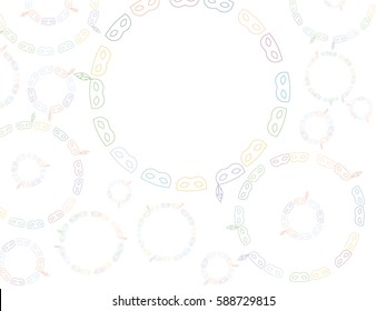 Abstract background for documents, carnival masks. Color vector illustration.