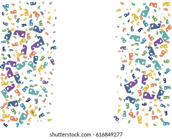 Abstract background for documents, color theatrical mask. Vector illustration.