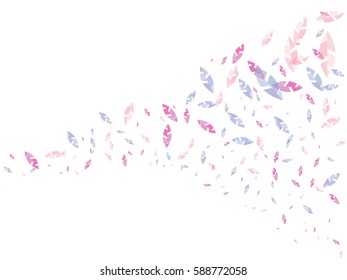Abstract background for documents with colorful leaves. Color vector illustration.