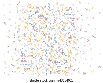 Abstract background for documents on a theme of sea transport. Colored Vector illustration.
