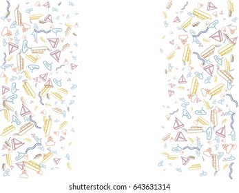 Abstract background for documents on a theme of sea transport. Colored Vector illustration.