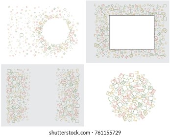 Abstract background for documents on a theme book signs.