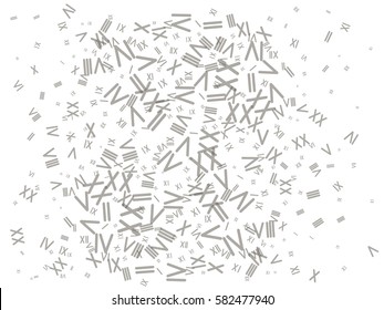 Abstract background for documents Roman numbers