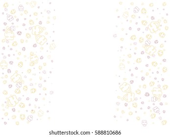 Abstract background for documents, theatrical masks. Color vector illustration.