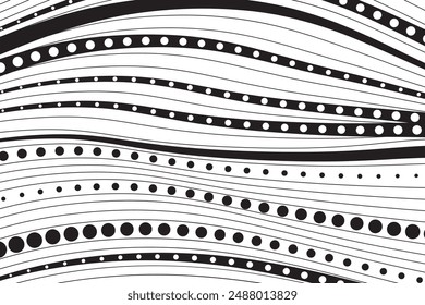 Abstract background doodle floral in black and white. A page for coloring book: fascinating and relaxing job for children and adults. Zentangle patterns